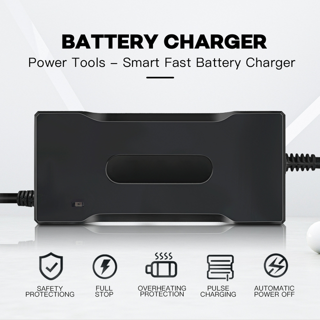 In Stock 67.2V 2A 16S Li Ion Battery Charger for Electric Scooter E Bike 60V Ebike Lithium Li-ion Battery Charger