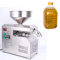 Petite Machine à Huile à Froid pour Olives et Noix de Coco, Extracteur d'Huile de Palme, Presse à Huile d'Arachide et de Soja
