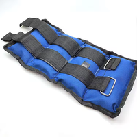 Ensemble de poids de cheville réglables pour la gym et le fitness, 1 paire, 1-6 kg, sangles de poids pour les jambes, sacs de sable pour cheville pour hommes