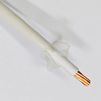 600V cobre trenzado Thhn Thw Cable 14 12 10 8 AWG conductor de cobre cable eléctrico Thhn