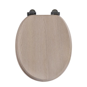 En bois MDF W106 T <span class=keywords><strong>O</strong></span> Forme Siège De Toilette Bidet Couverture 18 pouces Europe et 19 pouces USA Modèle pour Salle De Bains - Product Image 1