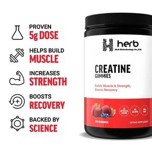 Oem/ODM nhãn hiệu riêng Pre Workout Protein bổ sung Gummy kẹo Creatine Monohydrate Gummies tăng trưởng cơ bắp cho người lớn - Product Image 2