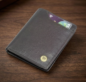 Men's Durable Card Holder for Credit Cards Trendy Formal Genuine Leather <b>Wallet</b> <b>RFID</b> <b>Blocking</b> Technology - Product Image 1