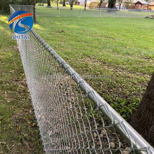 Kẽm cao mạ kẽm lốc xoáy dây hàng rào dễ dàng kim cương Chuỗi liên kết hàng rào chống gỉ dệt Chuỗi liên kết khung hàng rào lưới mắt cáo cửa - Product Image 5