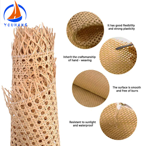 Amakan Skin Mat Weaving Bank Weave <span class=keywords><strong>Maya</strong></span> Material Creare Plastic Peel Hdpe Hand Cane Mesh Open Woven Rattan Baha - Product Image 3