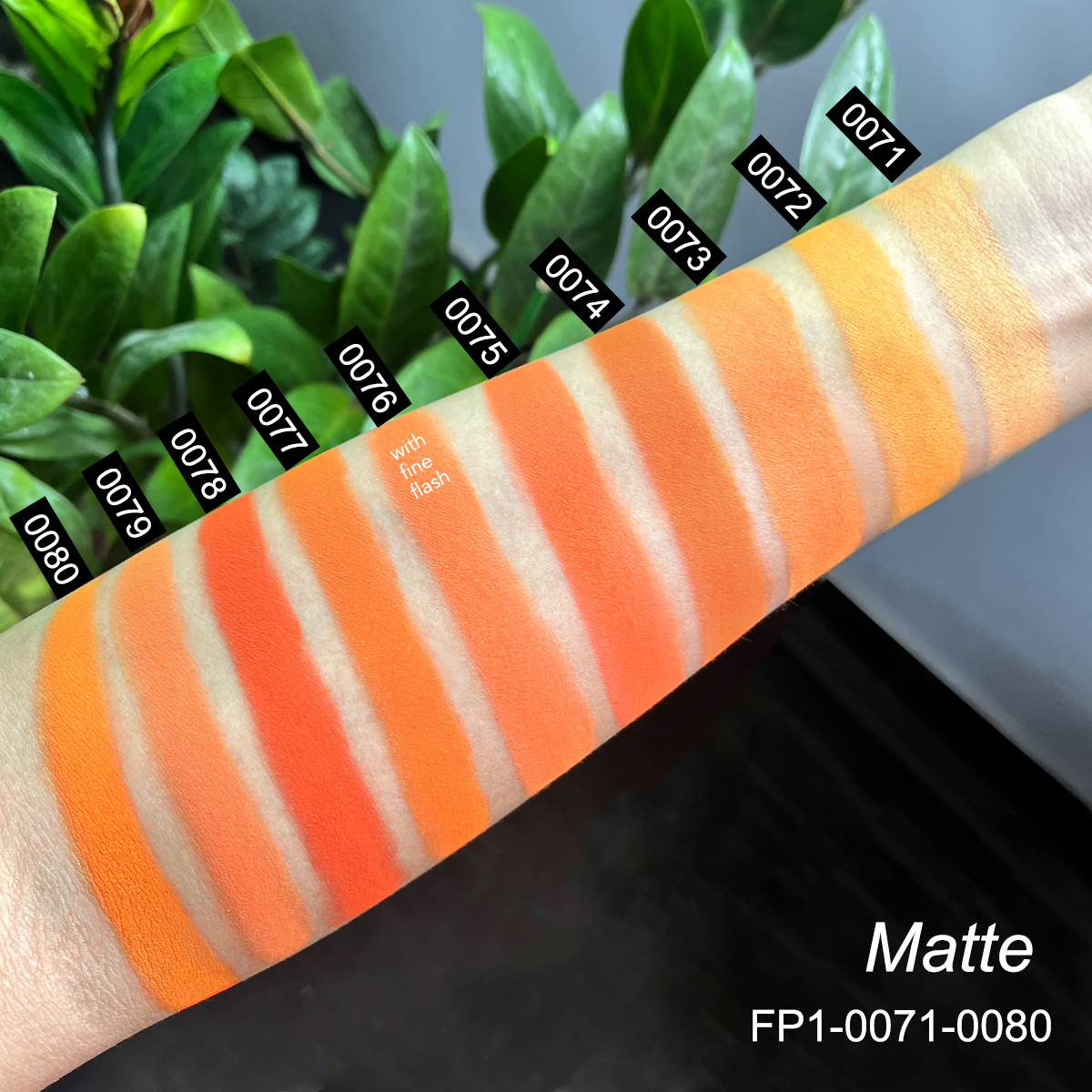 #8-liste de couleurs-palette de fard à paupières votre logo