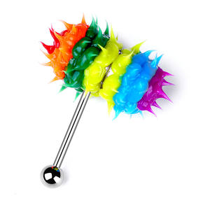 1 Pièce Acier Chirurgical <span class=keywords><strong>Vibrant</strong></span> <span class=keywords><strong>Langue</strong></span> Anneau 16G <span class=keywords><strong>Langue</strong></span> <span class=keywords><strong>Piercing</strong></span> Anneau <span class=keywords><strong>Vibrant</strong></span> <span class=keywords><strong>Langue</strong></span> <span class=keywords><strong>Piercing</strong></span> Bar Corps Bijoux Lengua Mode - Product Image 5