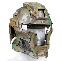 Casque de guerrier médiéval rétro en ABS+Nylon, version camouflage, vente directe du fabricant HL-97, accessoires tactiques pour la chasse en plein air