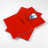 Cahier d'exercices de mathématiques à grille imprimé sur mesure A4/A5, couverture souple, cahier de mathématiques scolaire pour l'étude quotidienne des élèves, logo et taille personnalisés