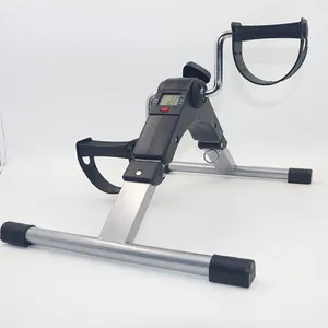 Folding Pedal Exerciser <b>Mini</b> <b>Exercise</b> <b>Bike</b> Under Desk <b>Bike</b> Foot Pedal Exerciser Foot Hand Cycle Portable Peddler Machine Bicyc - Product Image 1