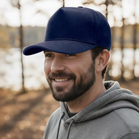 Gorra de Béisbol Acrílica de 5 Paneles, Estilo Deportivo y Formal, con Logotipo Bordado e Impreso, Nueva Moda, Color Sólido, Visera Curva, para las Cuatro Estaciones