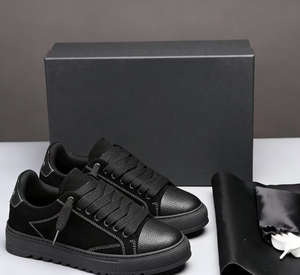 <b>Trainers</b> <b>Women</b> Men Canvas <b>Leather</b> High Quality Comfort Couple Footwears Numeris Altelier Acrylic Carbon Shoes - Product Image 1