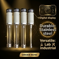 Agitateur homogénéisateur à cisaillement élevé de laboratoire 200-21000 tr/min, machine d'émulsification de liquides avec moteur et roulement pour le traitement chimique