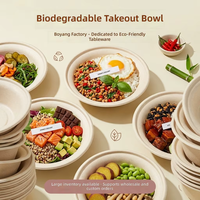 Assiettes de fête biodégradables et compostables en bagasse de canne à sucre, jetables, de 6 à 10 pouces, pour l'emballage alimentaire de fête