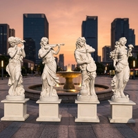 Sculpture de cheval grandeur nature en fibre de verre pour la décoration paysagère de grands jardins publics extérieurs et pelouses.