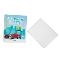 KELEE-Feuille de shampoing concentré écologique pour lavage de voiture, outil de nettoyage détachant pour lavage, feuilles détergentes
