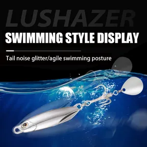 Esca da pesca in metallo per Jig Jigging 10g 15g 20g 30g esca da pesca per trote trote Rotation cucchiai <span class=keywords><strong>esche</strong></span> <span class=keywords><strong>artificiali</strong></span> in metallo - Product Image 4