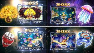 6 Máy nghe nhạc 42 "ngồi xuống cá trò chơi máy chụp bảng máy in vé ra đại dương Vua 4 IGS Hội Đồng Quản trị vàng Thiên Đường câu cá trò chơi - Product Image 4