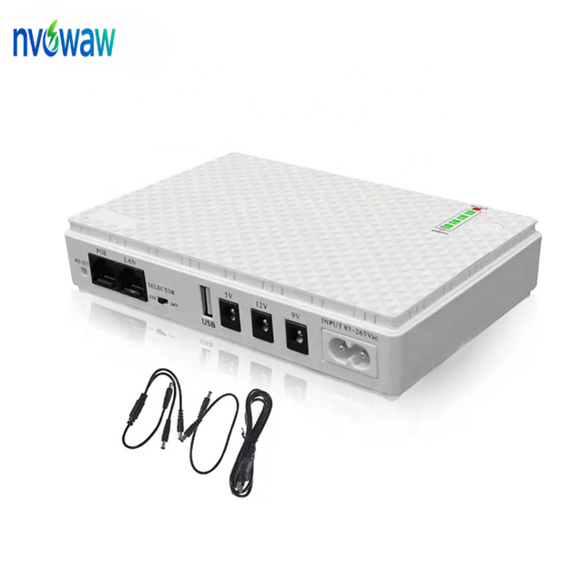 Three Phase UPS 5V 9V 12V 24V Backup Power Supply 1A 2A USB Bank Mini UPS for WiFi Router 8800mAh 10400mAh