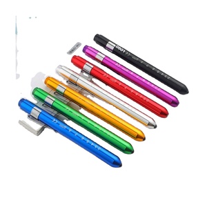 Linterna LED Amarilla Brillante con Batería AAA para Profesionales Médicos, Linterna de Inspección de Aluminio para Doctores, Enfermeras y Uso Doméstico - Product Image 1