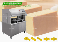 Eenfasige 220V eenvoudig te bedienen volautomatische zaagbladtaartsnijmachine voor het snijden van spons-/sandwichcakes en roltaarten