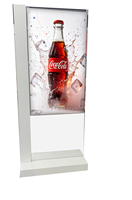 Pantalla OLED Transparente Inteligente de 55 Pulgadas, 1920x1080, con Animación para Señalización Digital en Centros Comerciales
