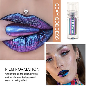 <span class=keywords><strong>Palette</strong></span> de six fards à paupières liquides effet caméléon, waterproof, brillance métallique, <span class=keywords><strong>film</strong></span> protecteur, longue tenue - Product Image 3