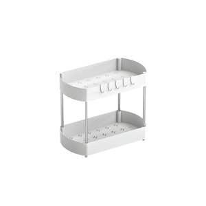 Étagère polyvalente à 2 niveaux en acier inoxydable pour le rangement des épices <span class=keywords><strong>de</strong></span> la <span class=keywords><strong>cuisine</strong></span> sous l'évier Étagère d'organisation pour les armoires <span class=keywords><strong>de</strong></span> <span class=keywords><strong>cuisine</strong></span> <span class=keywords><strong>Salle</strong></span> <span class=keywords><strong>de</strong></span> <span class=keywords><strong>bain</strong></span> - Product Image 6