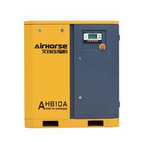 Moteur d'air à vis rotatif industriel à faible bruit, neuf, 7,5 kW, 10 ch, 150 psi, 380 V, 220 V, 415 V, 480 V, 300 l, 1000 l