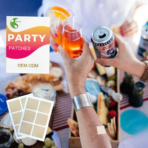 Patchs de gueule de bois Réveillez-vous rafraîchi Récupérez plus rapidement de l'alcool Soins de la gueule de bois Pâte d'acupuncture du <span class=keywords><strong>foie</strong></span> Patchs de soulagement ivre - Product Image 3