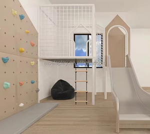 Eibele per bambini sala giochi sensoriale al coperto <span class=keywords><strong>palestra</strong></span> cubo scimmia bar parete di roccia per bambini arrampicata parete per bambini - Product Image 3