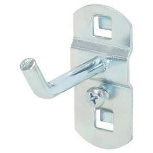 KS เครื่องมือ-860.0807ที่ยึดเครื่องมือตะขอที่มี45 ° งอมีแผ่น4042146194287เจาะรูและชั้นวางเครื่องมือ - Product Image 2