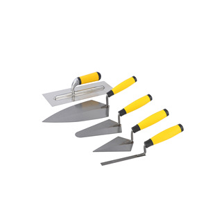 أداة بناء، أدوات أسمنتية بمقبض مطاطي وشفرة مدببة، مالج للبناء يستخدم في أعمال البناء - Product Image 1