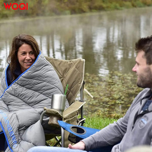 Silla de Playa Plegable Portátil Woqi Color Caqui 50x45x80cm, Silla Ligera para Acampar y Pescar al Aire Libre - Product Image 2