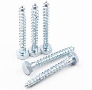 Vis à tête hexagonale LeGood en acier au carbone zingué, filetage 1/2 po, longueur 10 po, tête 3/4 po, ASME B18.2.1 - Product Image 5