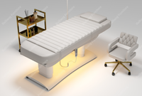 Nouveau lit de beauté électrique multi-moteur table de traitement de massage spa médical chaise de pied lit de tatouage esthétique