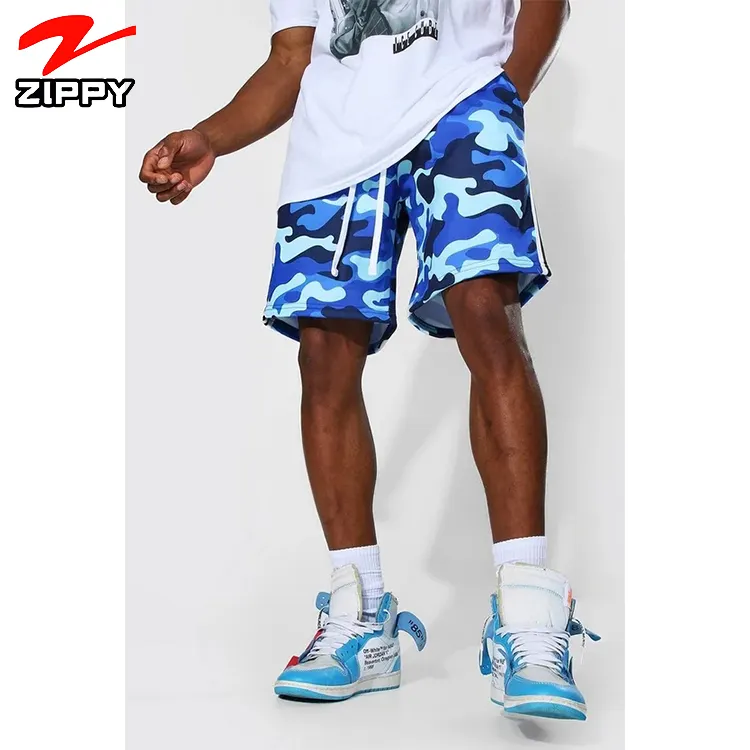 Custom Men's Tropical Camouflage Printing Loose Beach Board casual Elastic waist gym Mens designer shorts
