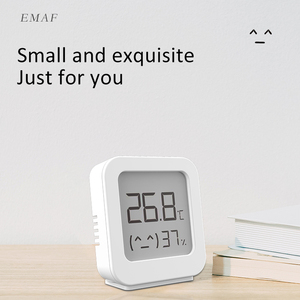 EMAF Thermomètres domestiques Hygromètre sans fil pour la température et l'humidité Jauges pour la <span class=keywords><strong>cuisine</strong></span>, la salle <span class=keywords><strong>de</strong></span> bain, la chambre à coucher et le salon - Product Image 6