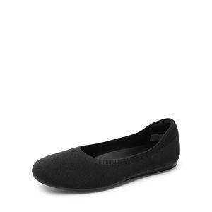 Women <b>Knit</b> Ballet Flats Slip on Round Toe Comfort Casual Walking <b>Shoes</b> - Product Image 1