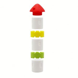 New melikey BPA miễn phí giáo dục lâu đài trẻ em <span class=keywords><strong>Stacker</strong></span> Silicone khối xây dựng <span class=keywords><strong>cup</strong></span> phân loại làm tổ Xếp Chồng Đồ chơi - Product Image 3