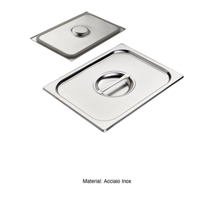 Couvercle de bac alimentaire GN 1/2 en acier inoxydable avec joint hermétique Inox Inox Macel - Product Image 3