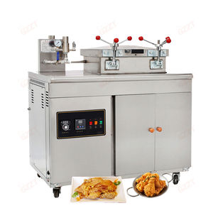 Freidora eléctrica comercial de pollo <span class=keywords><strong>Broster</strong></span>, máquina freidora de pollo, freidora profunda de alta capacidad de 30L para patatas fritas, pollo, pato - Product Image 3