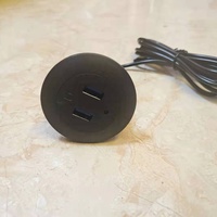 Câble adaptateur USB A mâle vers double USB femelle pour canapé chargeur meubles chaise smartphone chargeur domestique