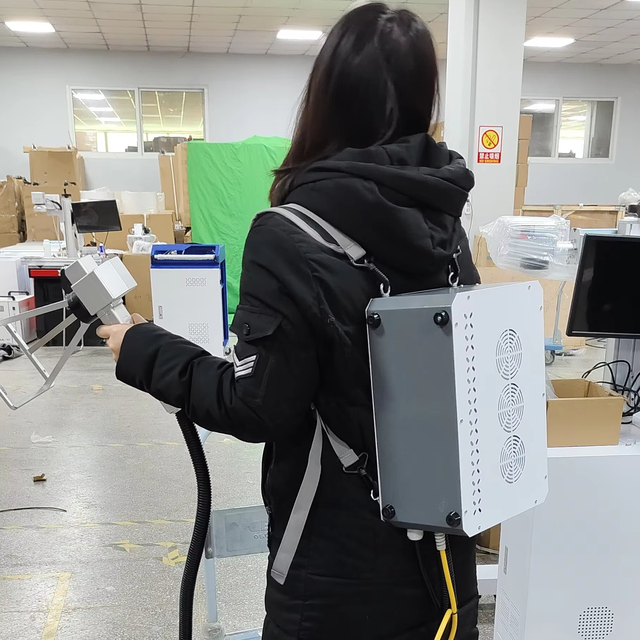 Mini Handheld 2-in-1 Laser Marking/Cleaning Machine
