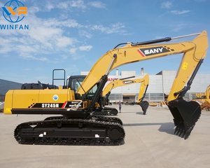 Excavatrice Sany SY245H d'occasion |   Excavatrice robuste à bras renforcé pour le concassage de roches et les opérations en carrière - Product Image 1