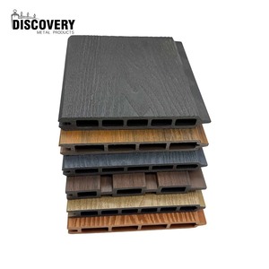 Ensemble complet de panneaux de clôture de jardin en WPC co-extrudé, imperméables, utilisables en extérieur, pour l'intimité - Product Image 4