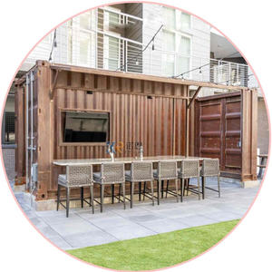 Contenedor Prefabricado de 20 Pies/40 Pies para Quiosco de Helados, Bar al Aire Libre, Restaurante, Cafetería, Tienda Móvil, Cocina Emergente, Contenedor de Envío - Product Image 6