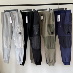 Pantalon de sport respirant pour homme, style CP designer, dropshipping, luxe, mode décontractée, 100% coton. - Product Image 1