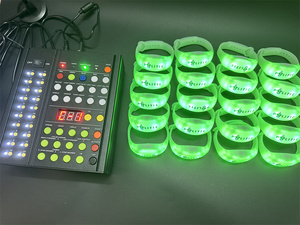 <span class=keywords><strong>2025</strong></span> ý tưởng sản phẩm mới DMX điều khiển từ xa phát sáng Vòng đeo tay/dây đeo cổ tay cho ramadan tốt nghiệp Tạ Ơn Ngày của Cha - Product Image 2