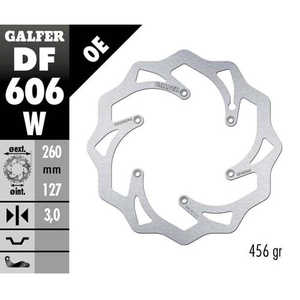 Galfer Wave Gas MC 250 22-25 Disco Freno Anteriore Disco Freno Anteriore - Product Image 1